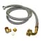Plumb Pak Plumb Pak 3/8 in. Compression in. X 3/8 in. D MIP 72 in. Stainless Steel Dishwasher Supply Line PP23834 - alternate 1